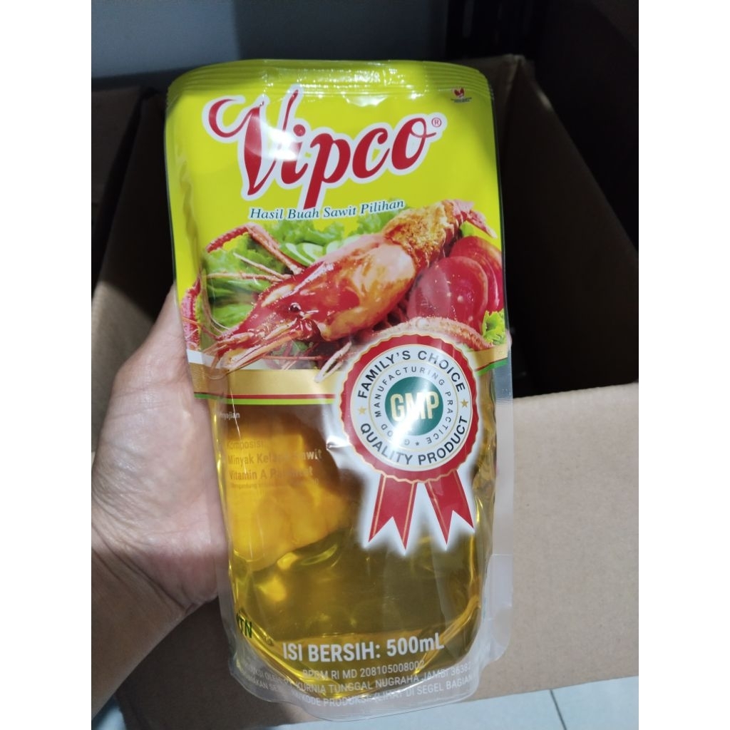 Minyak goreng Vipco 500 ml