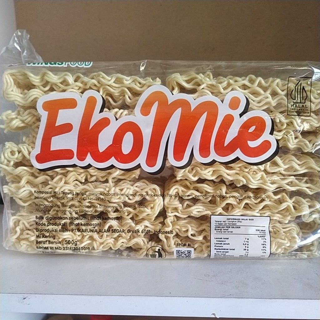 

Eko Mie mentah 500gr
