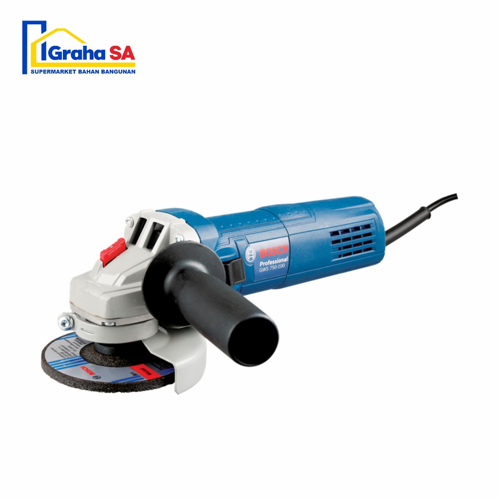 Bosch GWS 750 4&quot; Heavy Duty Angle Grinder - Gerinda Tangan Bosch Original