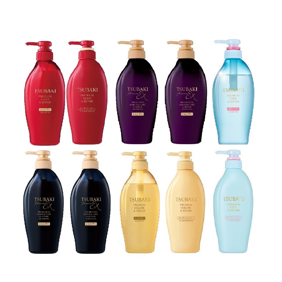 CHAROZA - TSUBAKI Shampo | Conditioner | Tsubaki Hair Mask