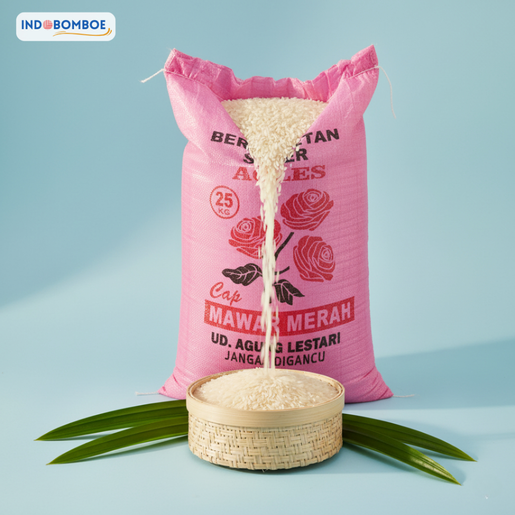 

Ketan Putih Mawar Merah – Pulen, Putih Bersih & Berkualitas