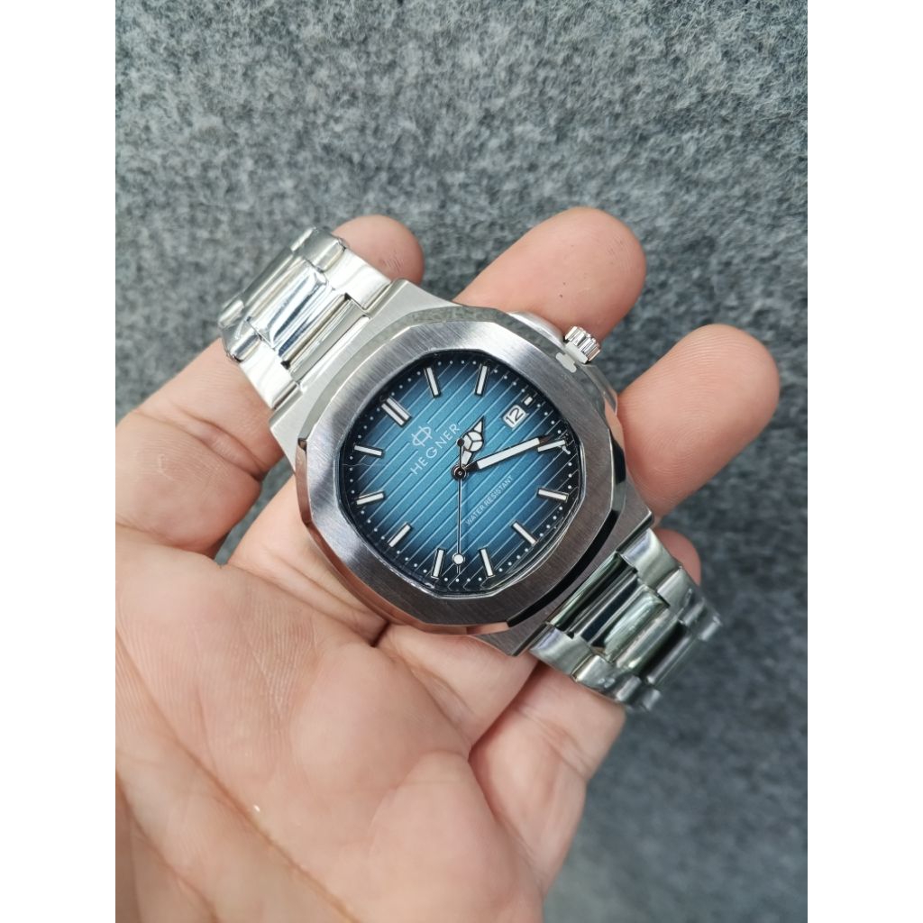 Hegner 1730G-1SDBL#Hegner 1730G#HW 1730G-1SDBL#Jam tangan pria Hegner 1730G#Man watch Hegner 1730G-1