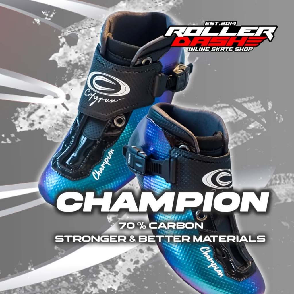 Cityrun Skate Champion NEW Boots Only (70% Carbon)