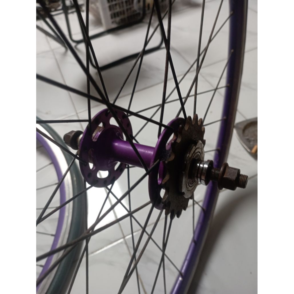 wheelset fixie bekas