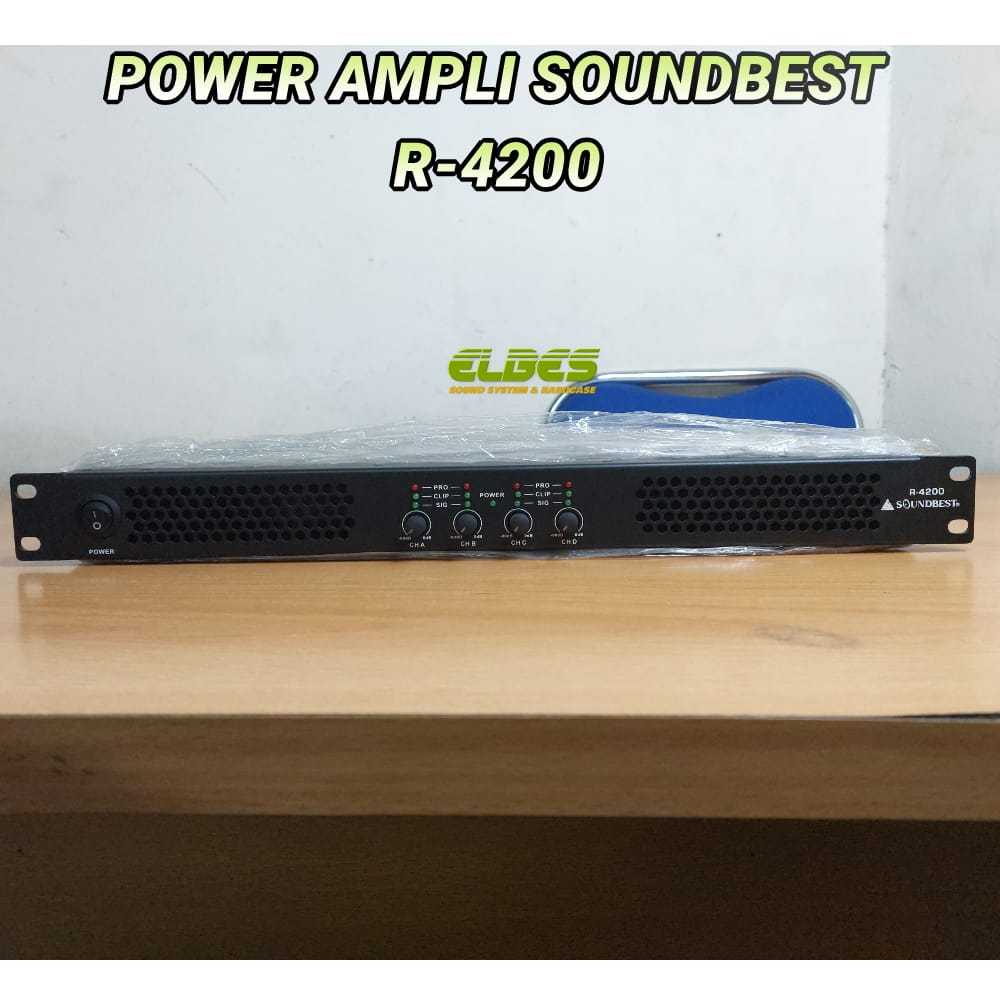 POWER AMPLIFIER SOUNDBEST R-4200