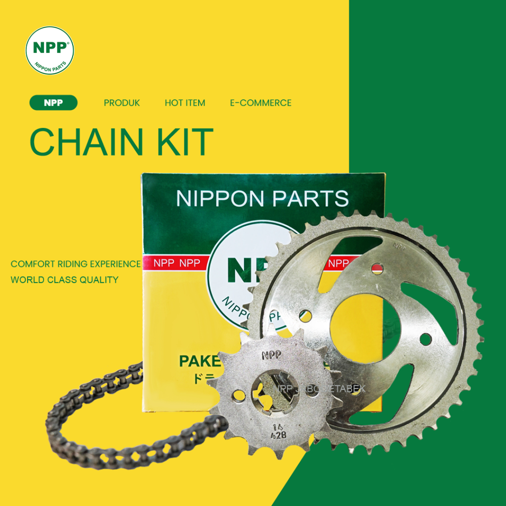 Chain Kit FORCE FI (FORCE FI-601-NPP) 100% Original NPP