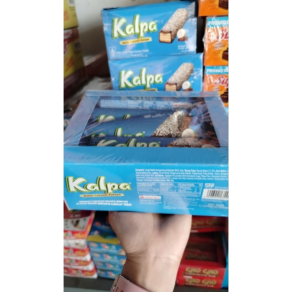 

Wafer Coklat kelapa