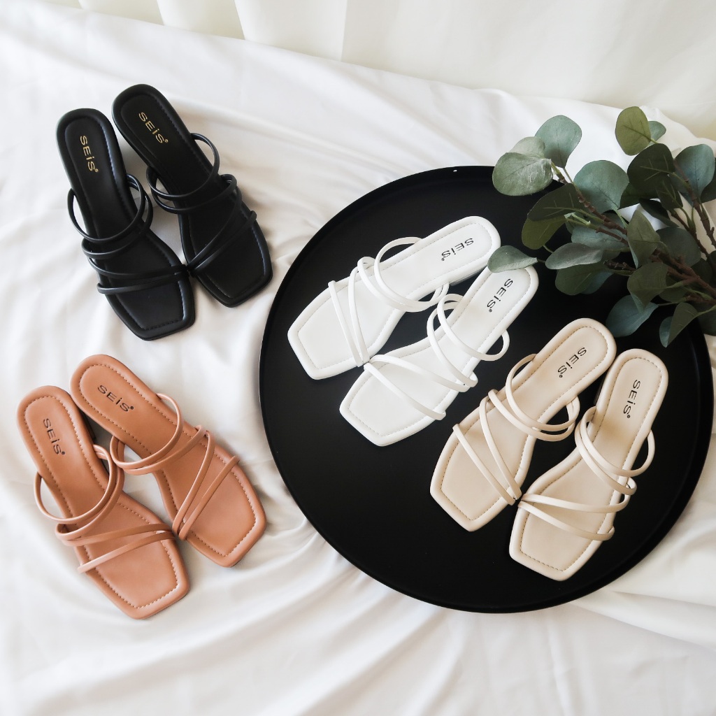 SEIS Ayomi Sandal Heels Wanita Hak 3 cm