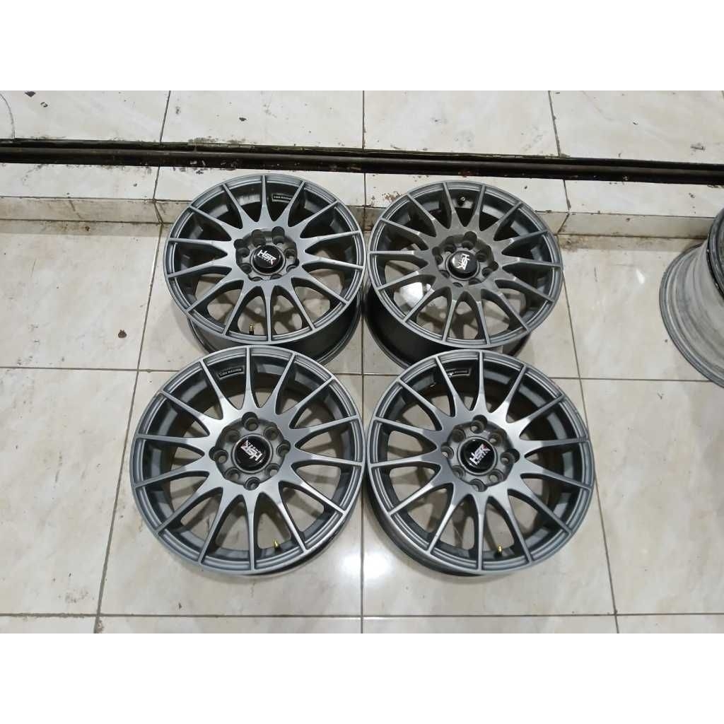Velg Mobil Second HSR MAUDUS Ring 15 Buat Brio Yaris Ayla Sigra Avanza Xenia