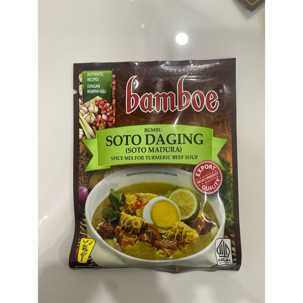 

bamboe bumbu soto daging (soto Madura) 40g