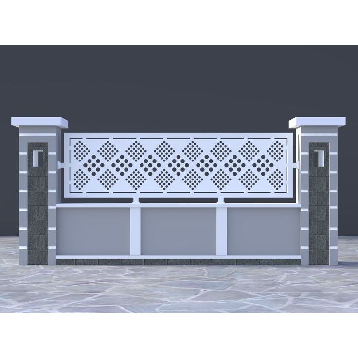 harga pagar laser cutting minimalis