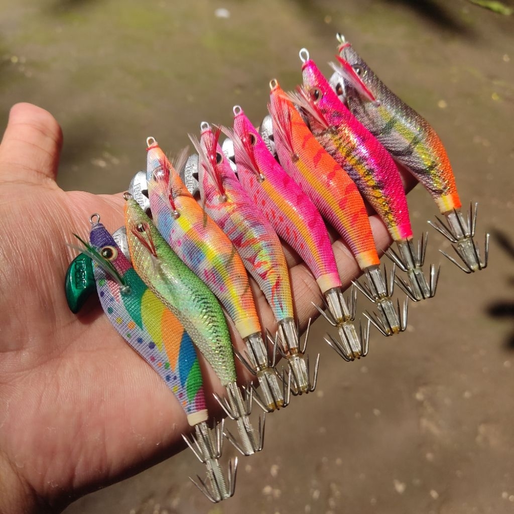 Egi 2nd Daiwa, Shimano, Yozuri, Owner & Rapala