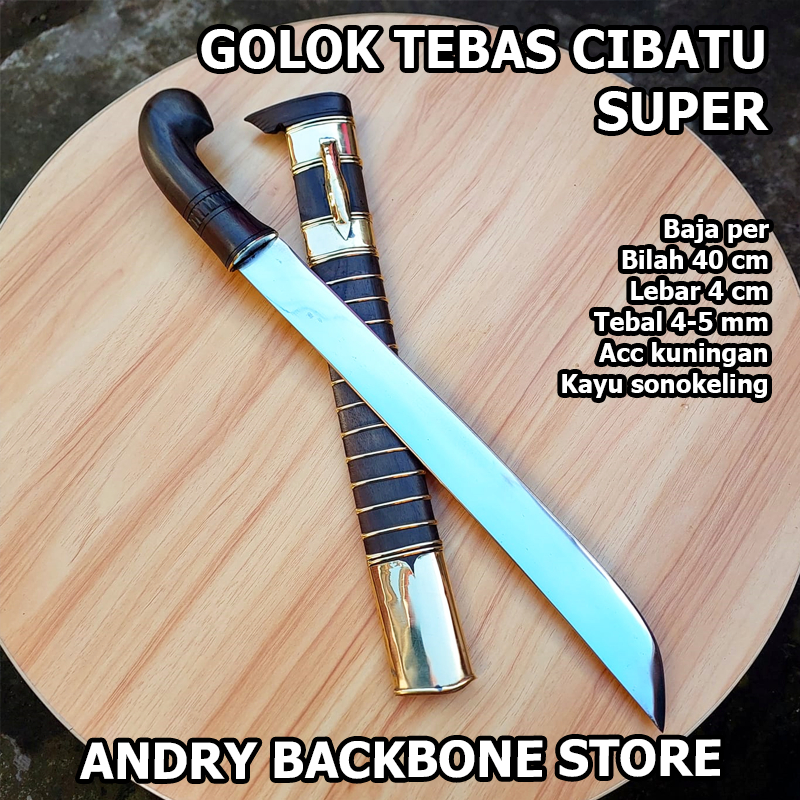 Golok Tebas Cibatu Super – Handmade Tradisional