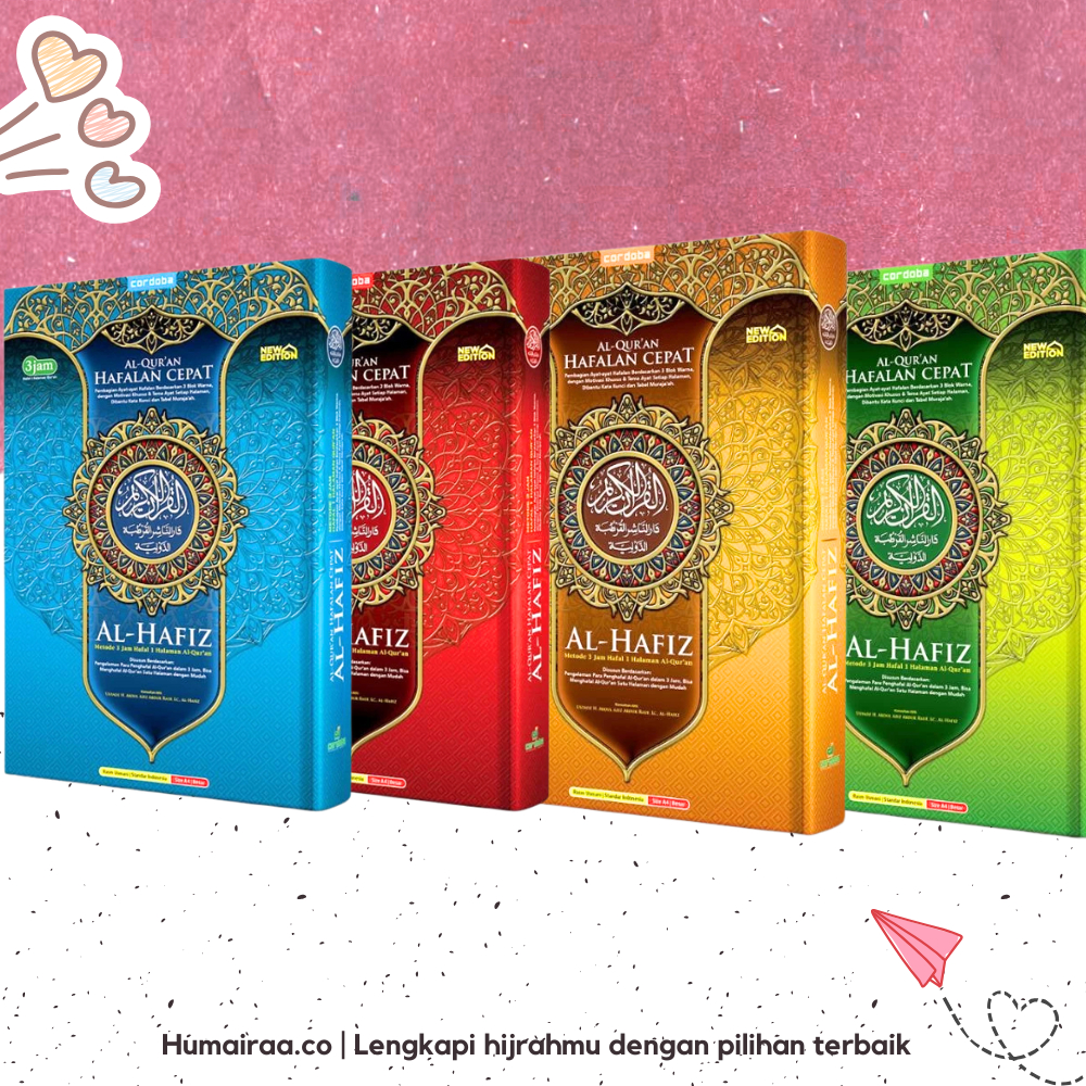 AL QURAN Al Hafiz A4 tanpa terjemah Cordoba 100% DIJAMIN ORIGINAL al quran tanpa terjemah mushaf kit