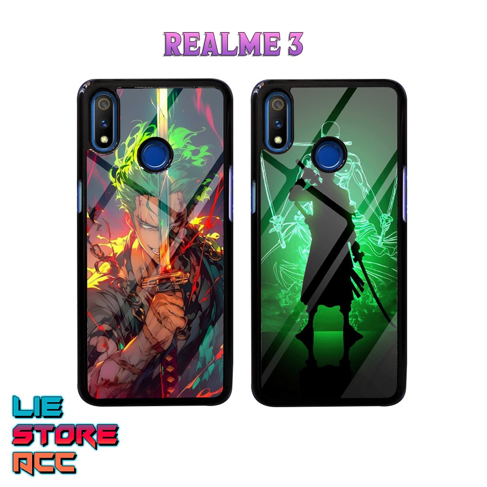 Case Realme 3 Case Hp Realme 3 Premium Glossy liestore_acc Casing [ Zoro ] Casing Hp Realme 3 Aesthe