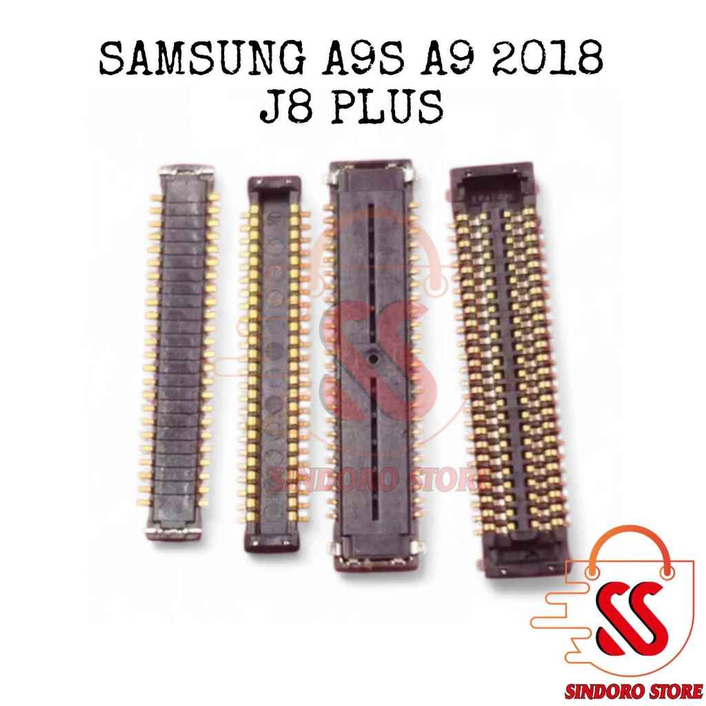 Konektor Lcd Samsung A9s A9 2018 J8 Plus Fpc 48 PIN Pin Di Mesin Di Kabel