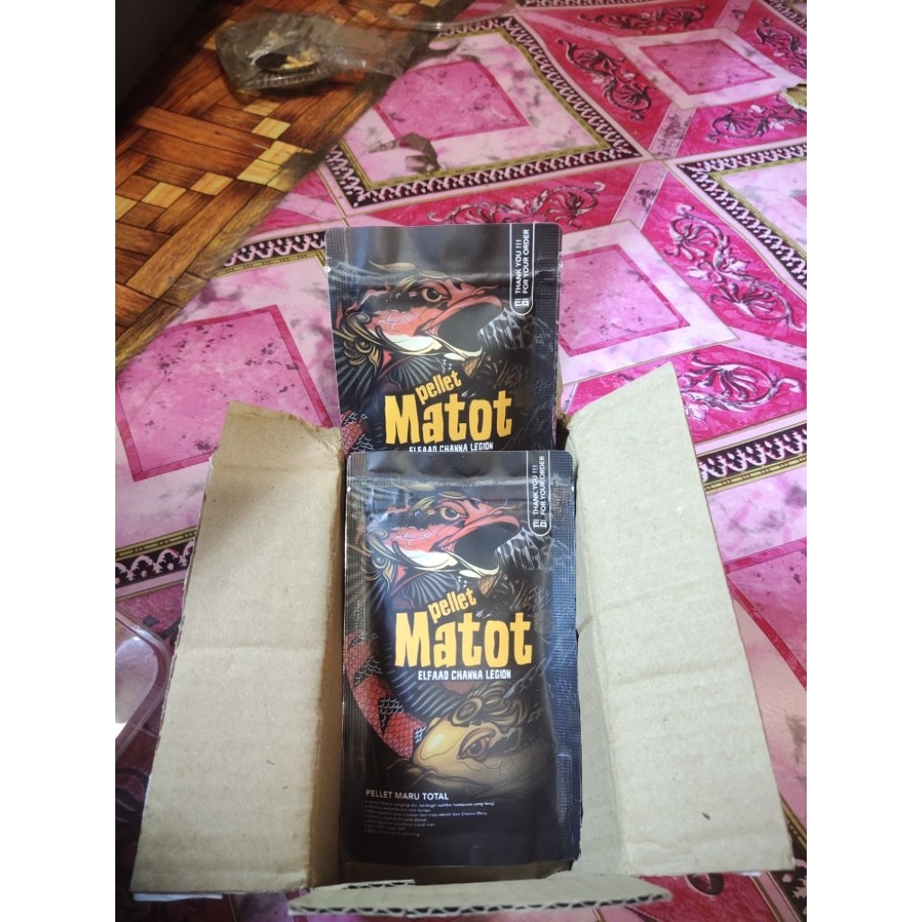 pelet ikan chana maru