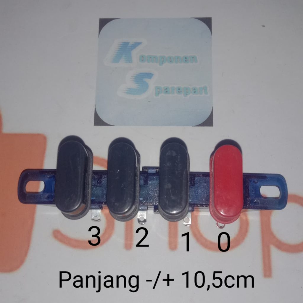 Kotak Saklar Kipas Angin Maspion 3 Speed/Saklar Switch Kipas Angin 4 Tombol Model Maspion Lurus