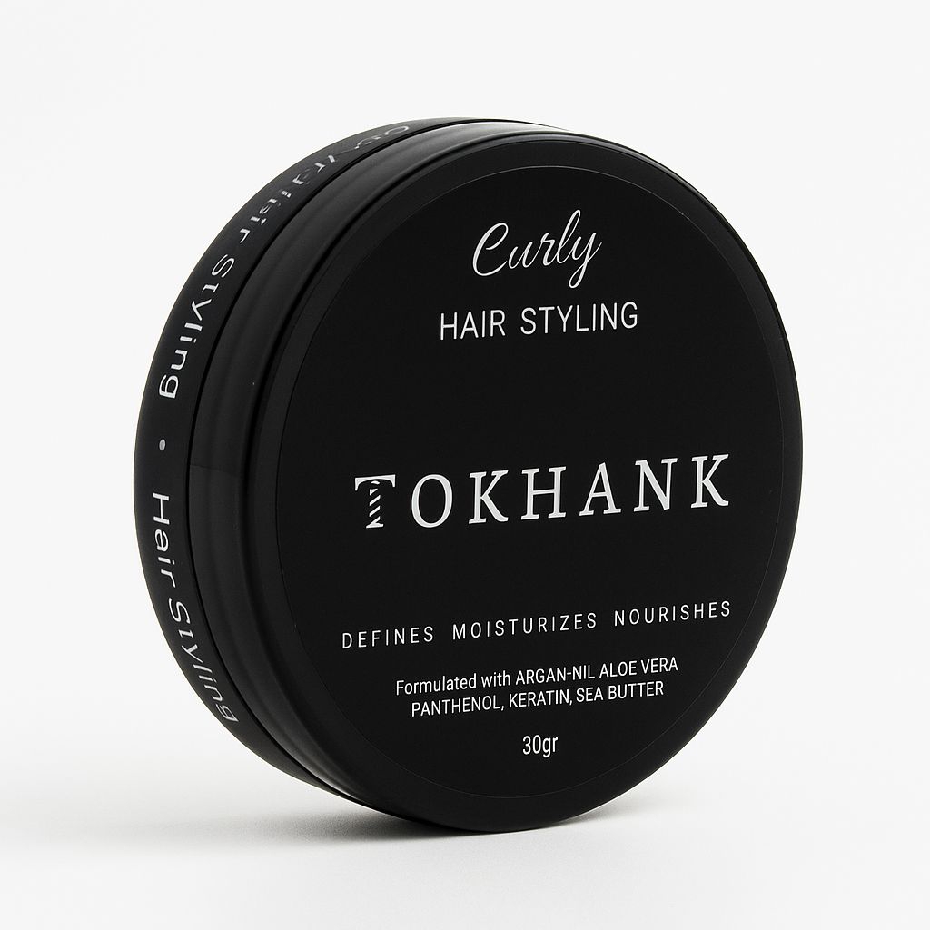TOKHANK CURLY CREAM POMADE Hair Styling Cream Pomade