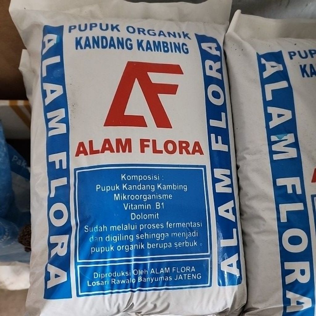 Pupuk Organik/Pupuk Kandang Joss cap Alam Flora  7kg & 15kg