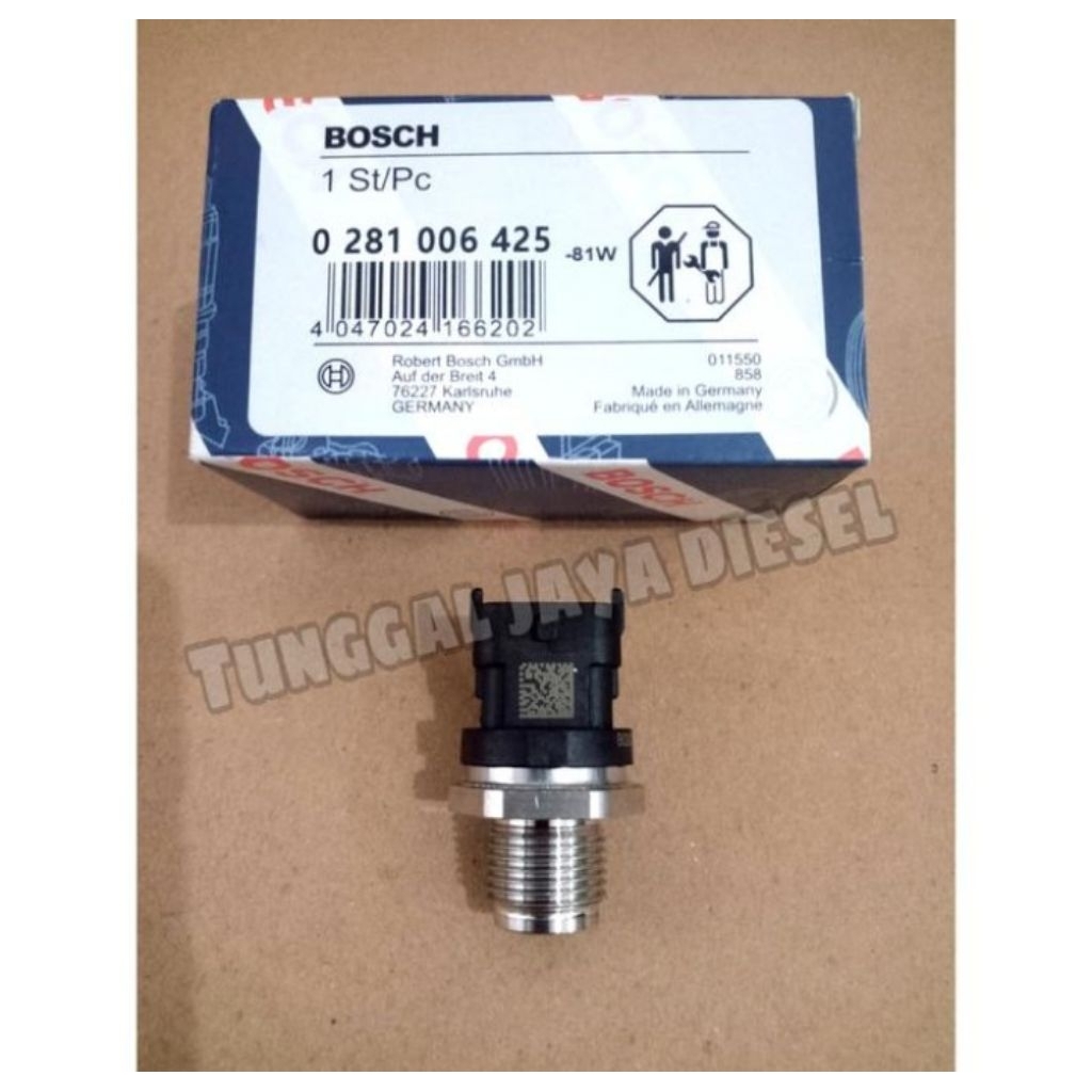 Sensor Commonrail Komatsu PC200-8 Sensor Common Rail PC200 8 0281006425 BOSCH