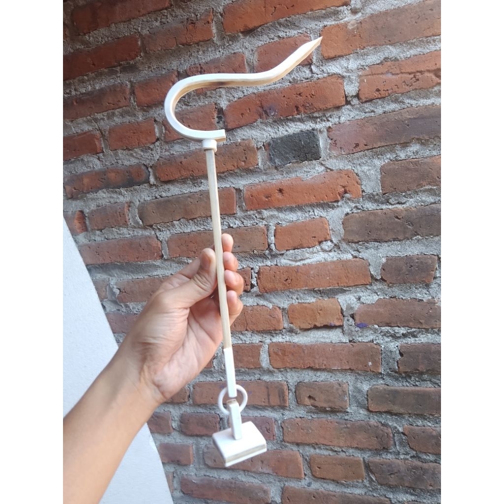 Gantungan sangkar bambu model cungkok