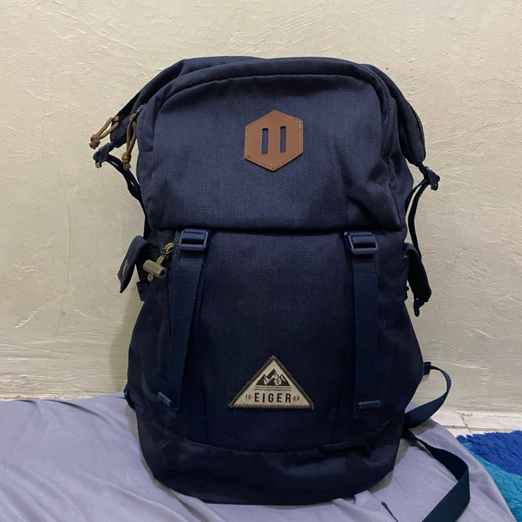 PRELOVED - EIGER HILLSIDE 2.0 PACK 25L BASIC DA - Navy