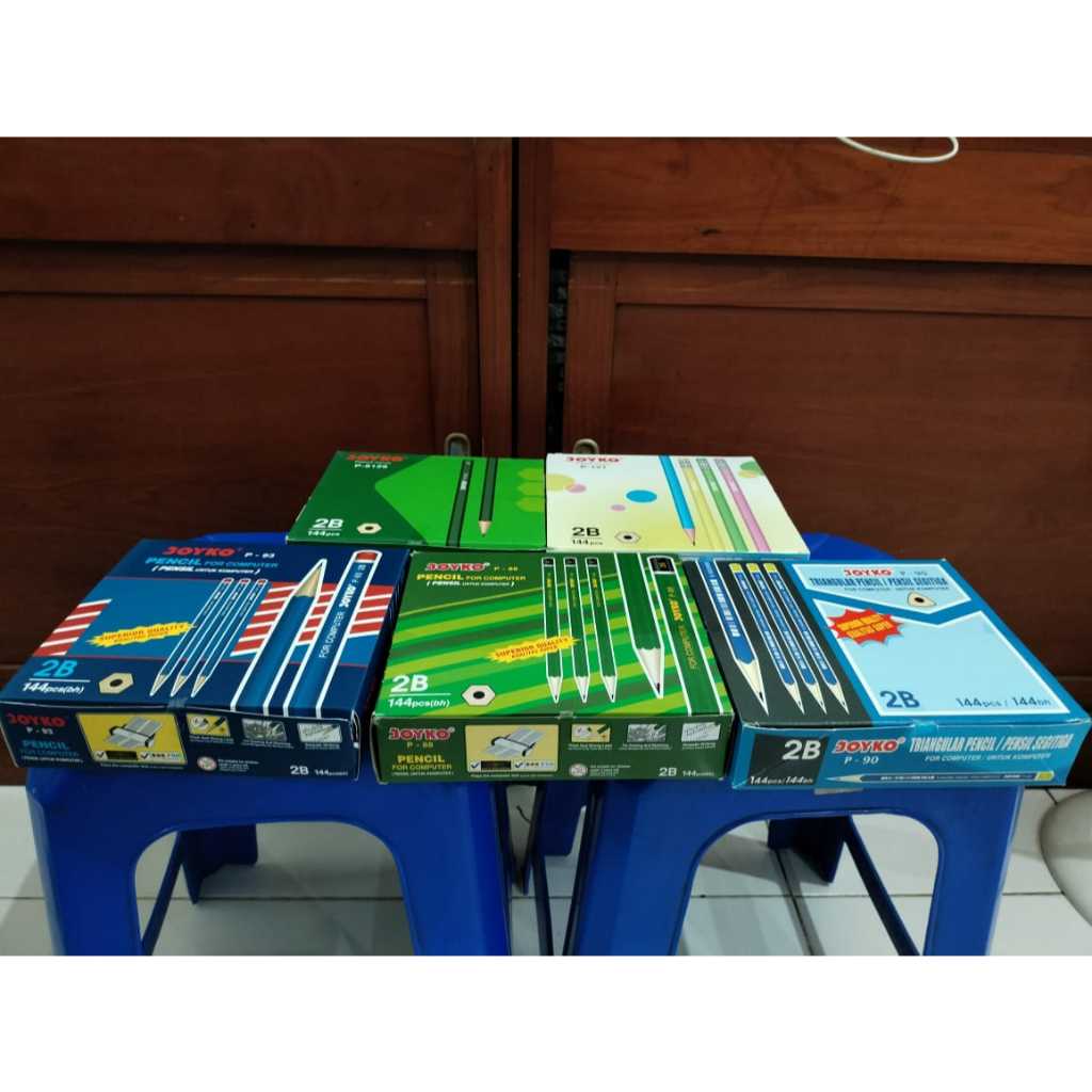 

[ GROSIR ] Pensil Pencil Joyko 2B P-88 / P-90 / P-93 / P-121 / P-8126 Pensil Joyko Grosir 144 pcs