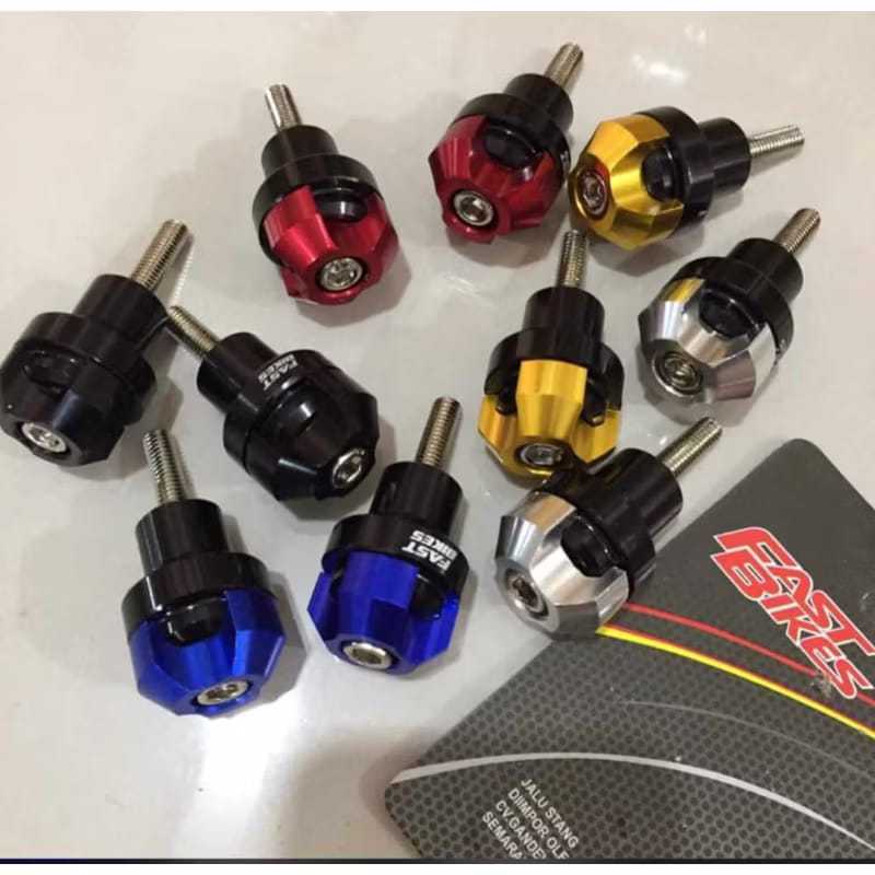 Jalu Spakbor Bulat / Monel Jalu Bulat / Jalu Knalpot / Baut Monel CNC Aluminium Universal Aerox Nmax