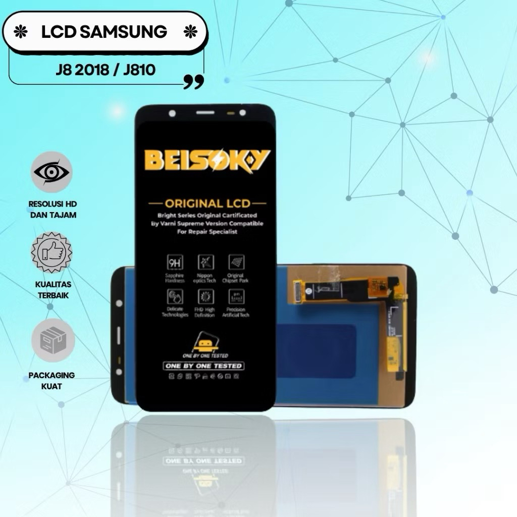 LCD TOUCHSCREEN SAMSUNG J810 / J8 2018 / J800 Fullset Ori