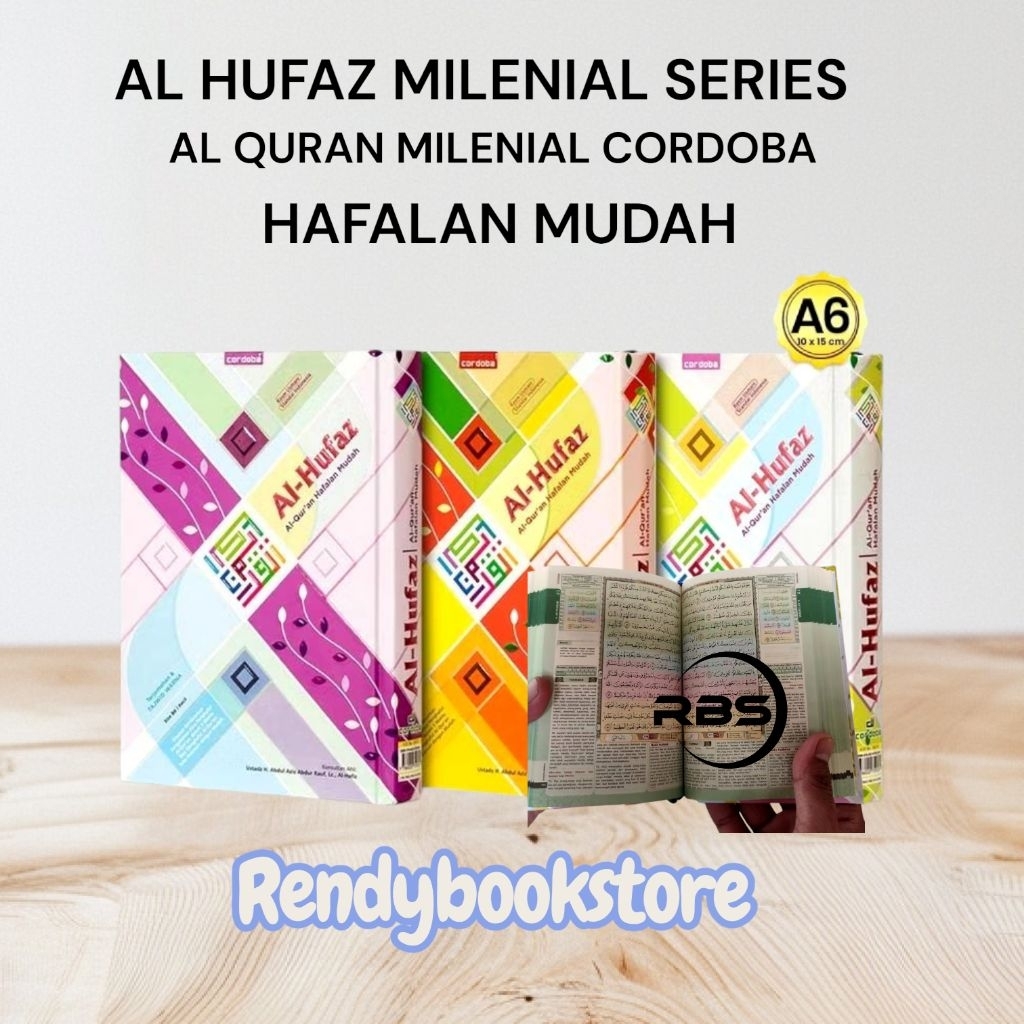 AL QURAN HAFALAN SAKU AL HUFAZ MILENIAL UKURAN A6 PENERBIT CORDOBA