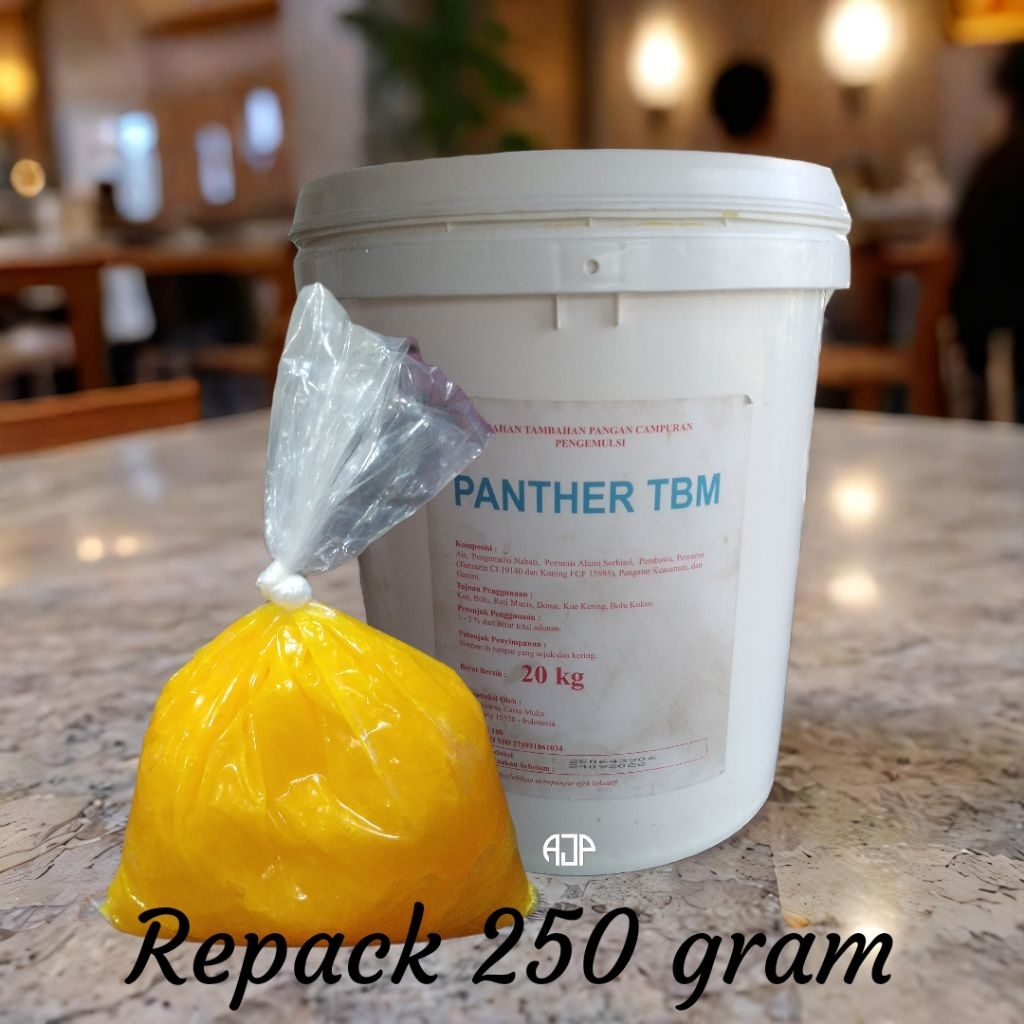 

TBM Panther Cake Emulsifier / Pengembang / Pelembut | Repack 250 gr