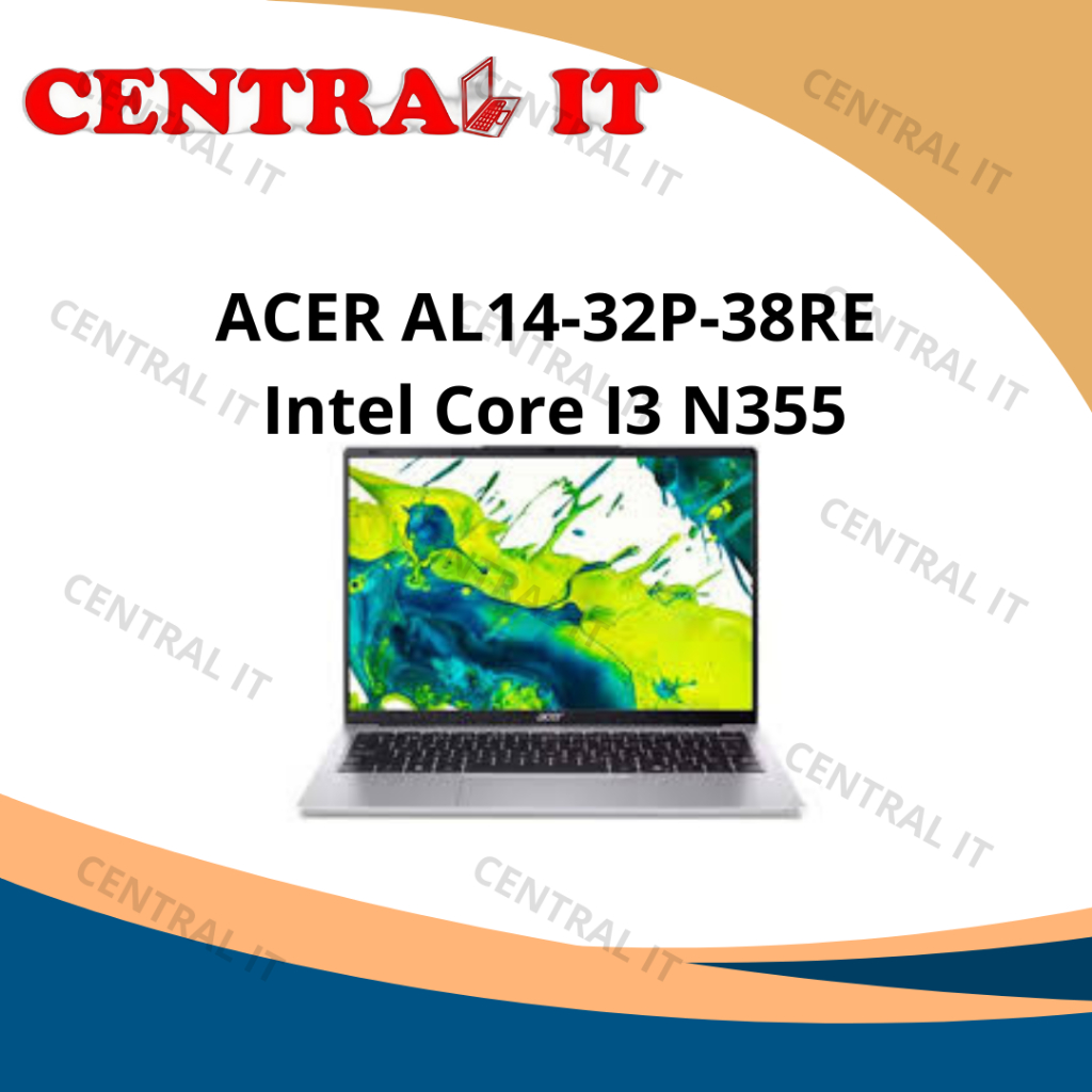 Acer AL14-32P-38RE Laptop dengan Intel Core i3 N355