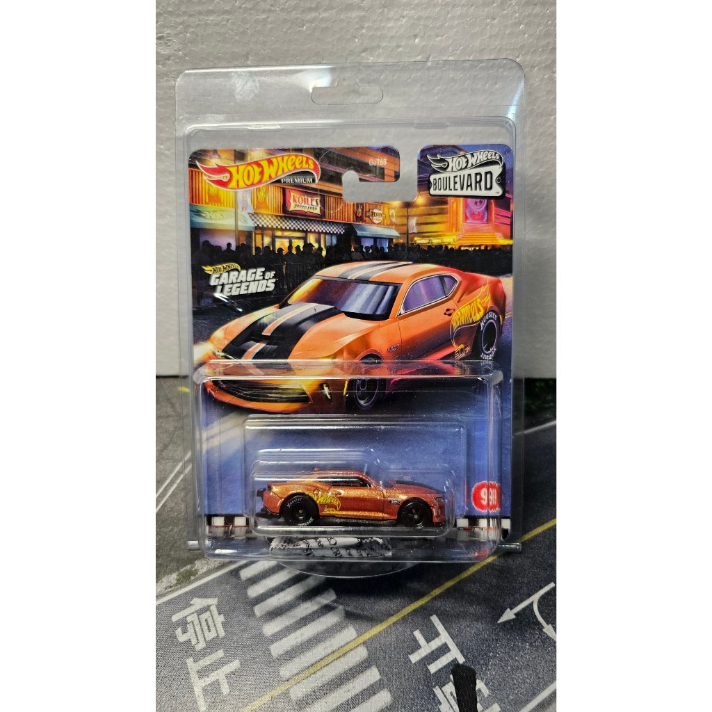 Hot Wheels Premium Boulevard 2018 Copo Camaro SS (Free Protector)