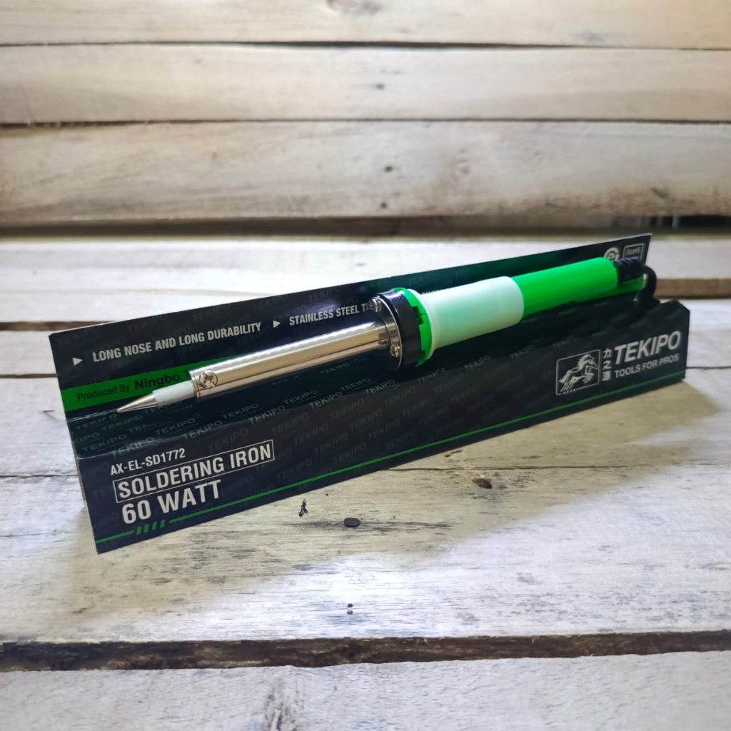 TEKIRO Solder Listrik Iron Timah Soldering Timah 60/40 Watt / Solderan / Alat Solder