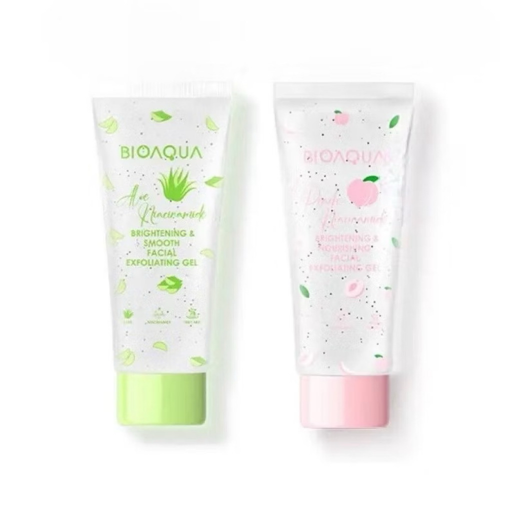 Bioaqua Scrub Wajah Niacinamade Brightening & Smooth Facial Exfoliating Gel