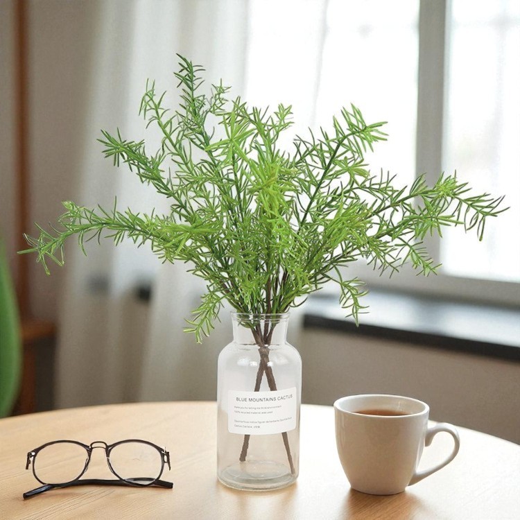 Rosemary Artificial Leaf Tanaman Hias Plastik Dekorasi Ruangan Cafe Rumah Daun Artifisial AL07