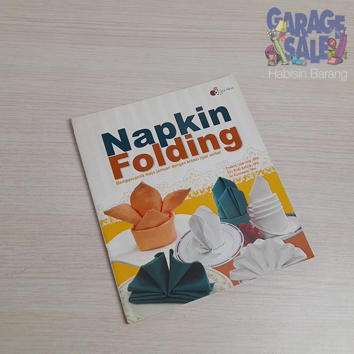 NAPKIN FOLDING #buku seni melipat