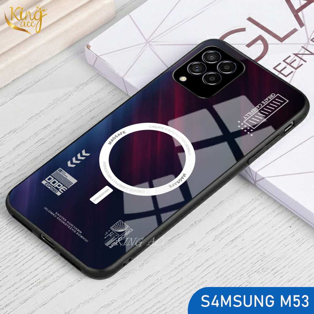 Casing Hp Samsung M53 Softcase Glass Glossy Samsung M53 Case Hp Samsung M53 - K124