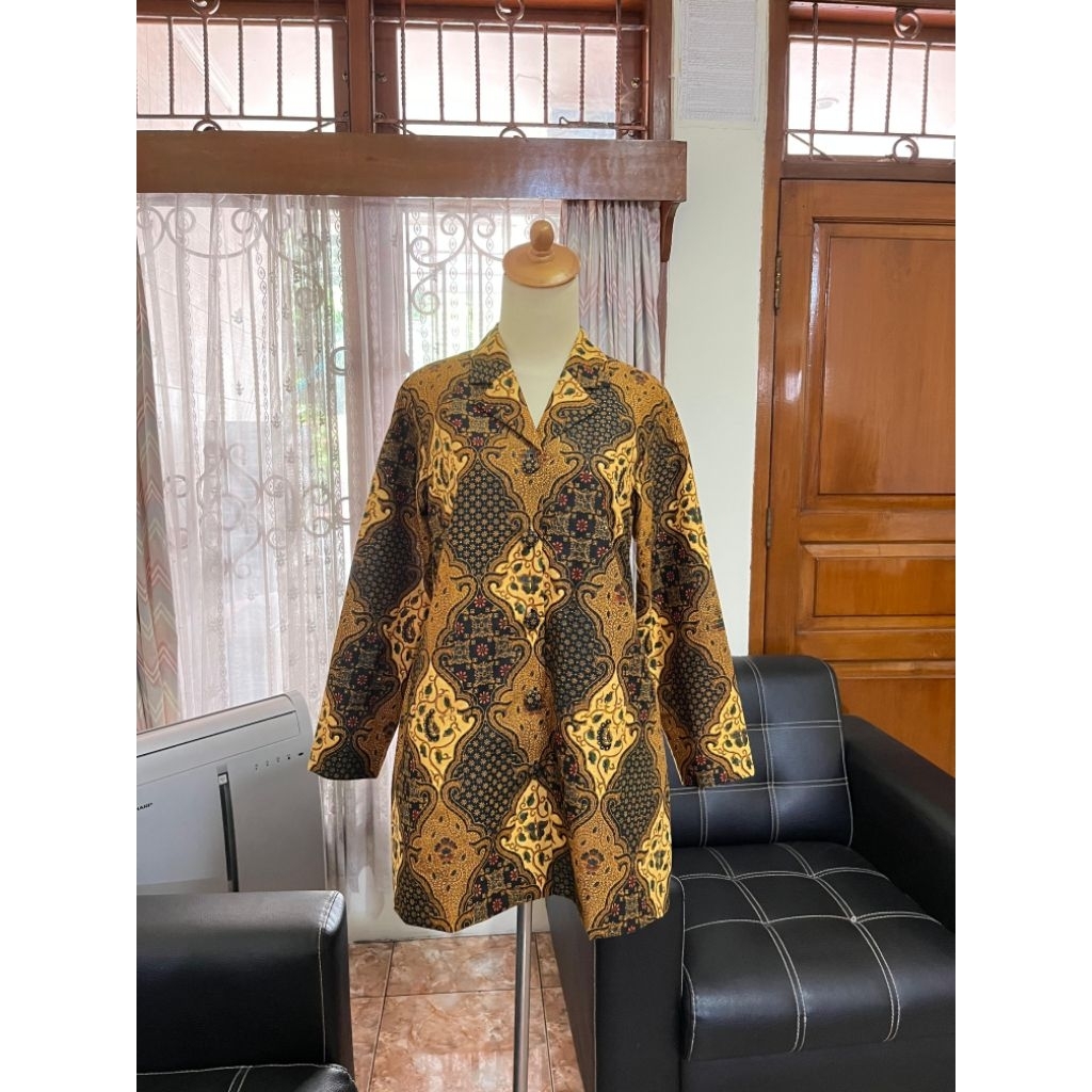 Wendy blazer batik - Blazer wanita premium - Atasan casual/formal