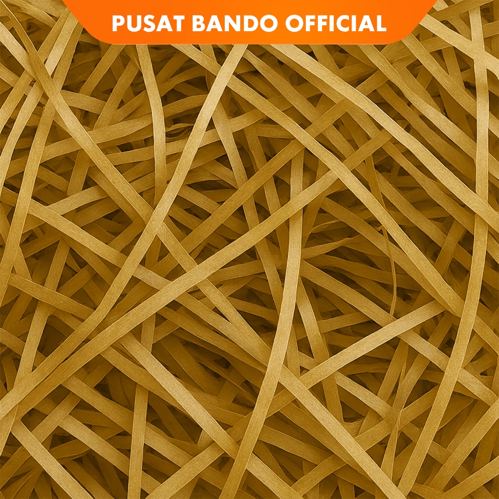 Kertas Cacah / Kertas Potong / Kertas Serut / Paper Shredder - COKLAT