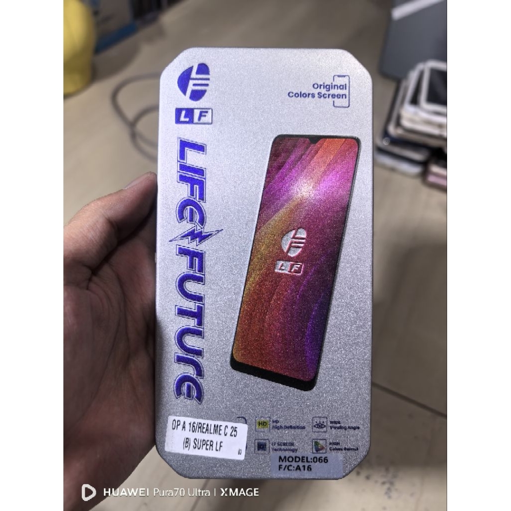 LCD REALME C25 LF SILVER FULLSET TOUCHSCREEN