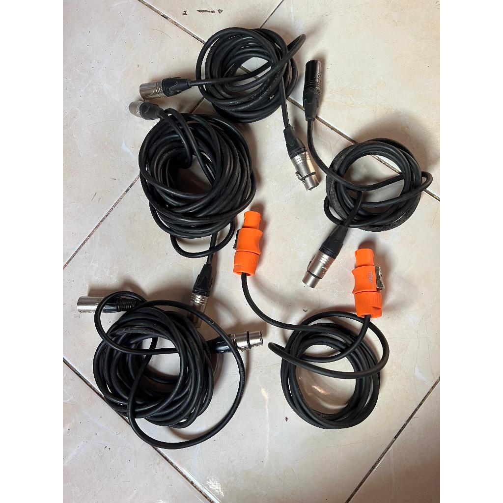 Kabel Canon Aux Audio Microphone XLR Male to Female