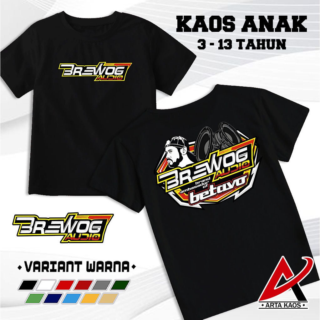 BAJU KAOS ANAK SOUND HOREG BREWOG ATASAN KAOS ANAK SOUND BREWOG KAOS ANAK