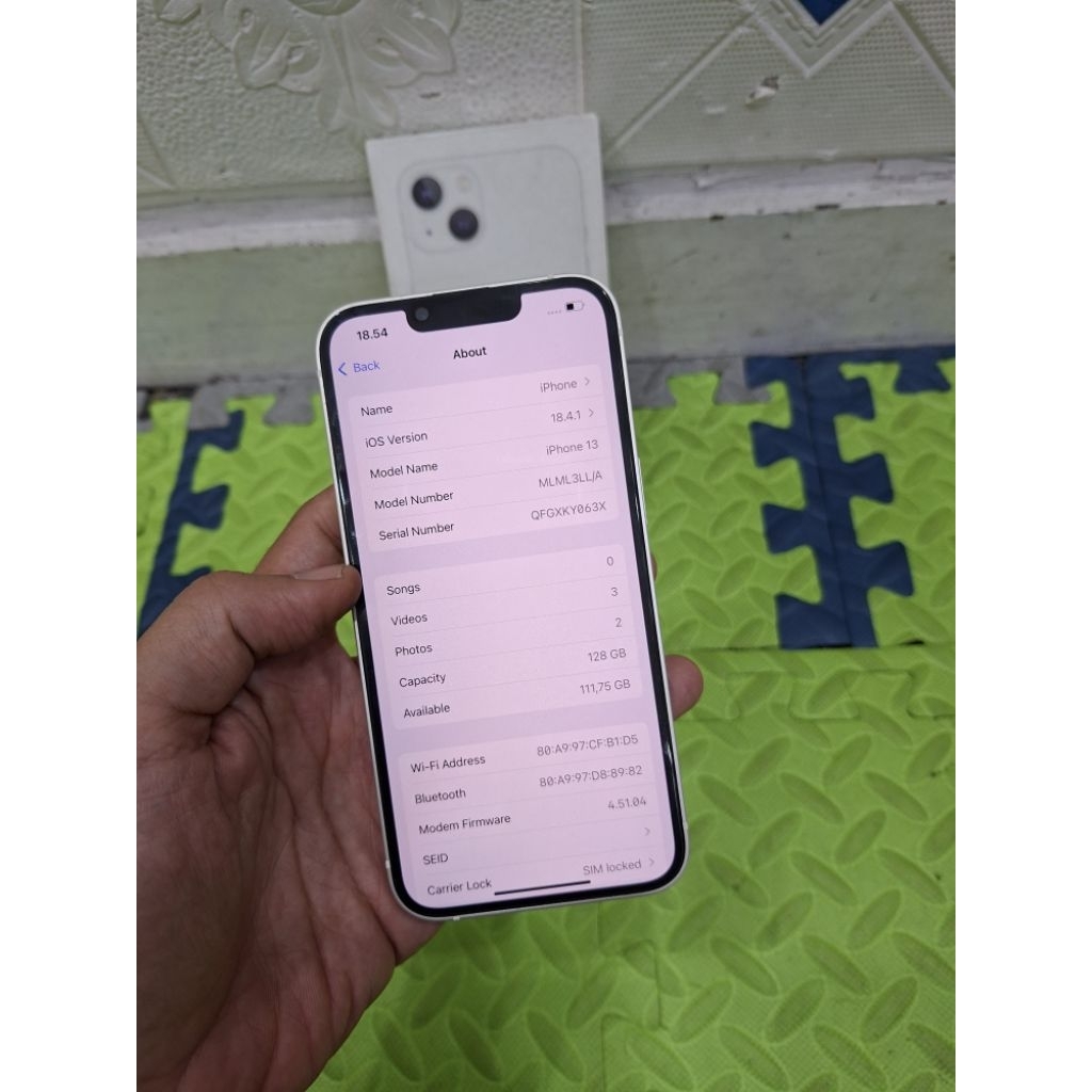iphone 13 mini inter 128gb hanya bisa pake kartu xl or axis