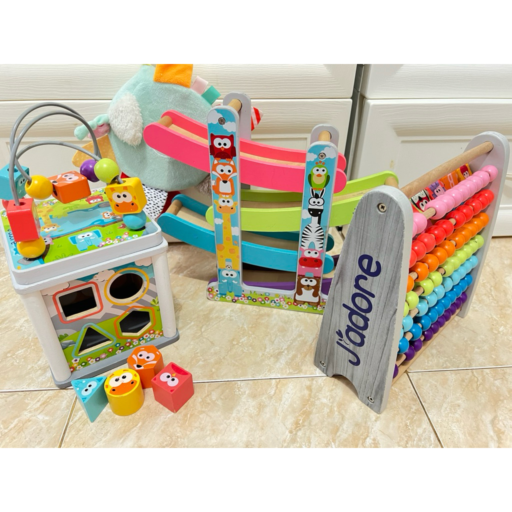 J'adore wooden toys/ mainan edukasi kayu anak jadore/ mainan anak/ edukasi kayu-preloved