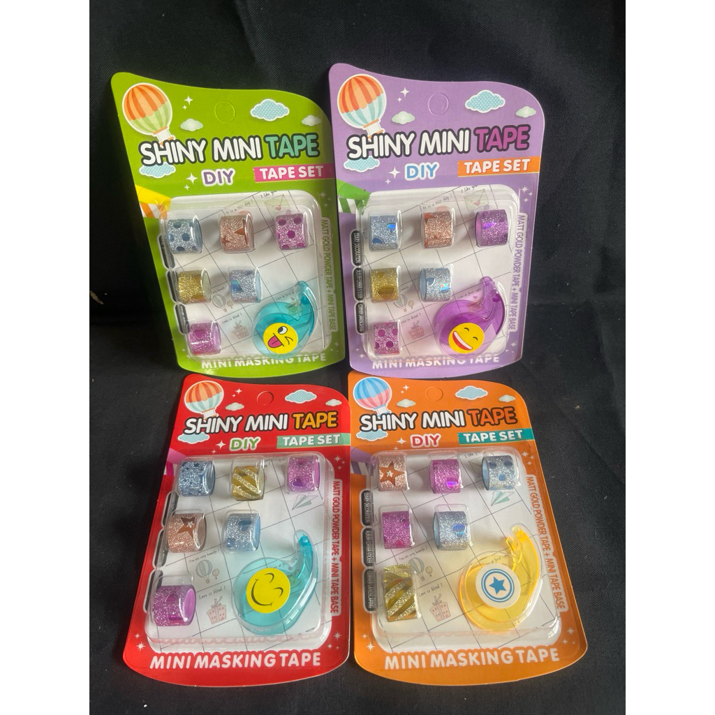 isolasi mini tape / isolasi karakter / isolasi warna