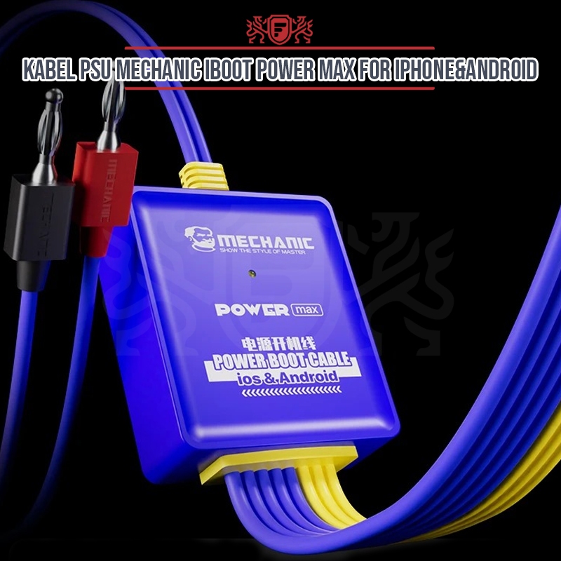 Kabel Power Supply Mechanic Iboot Power Max For Iphone & Android Original