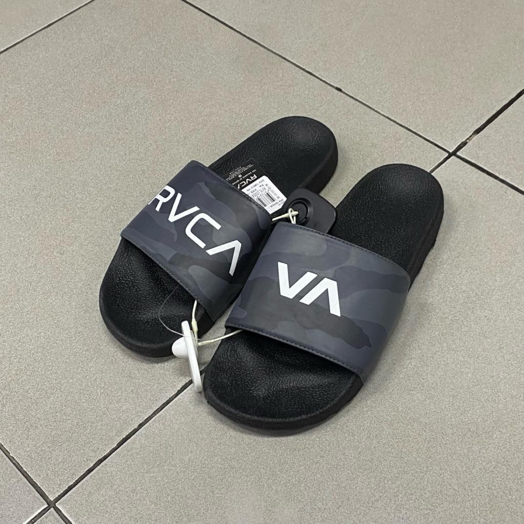 Sandal Slip On Slide RVCA Sport Slide Camel Original