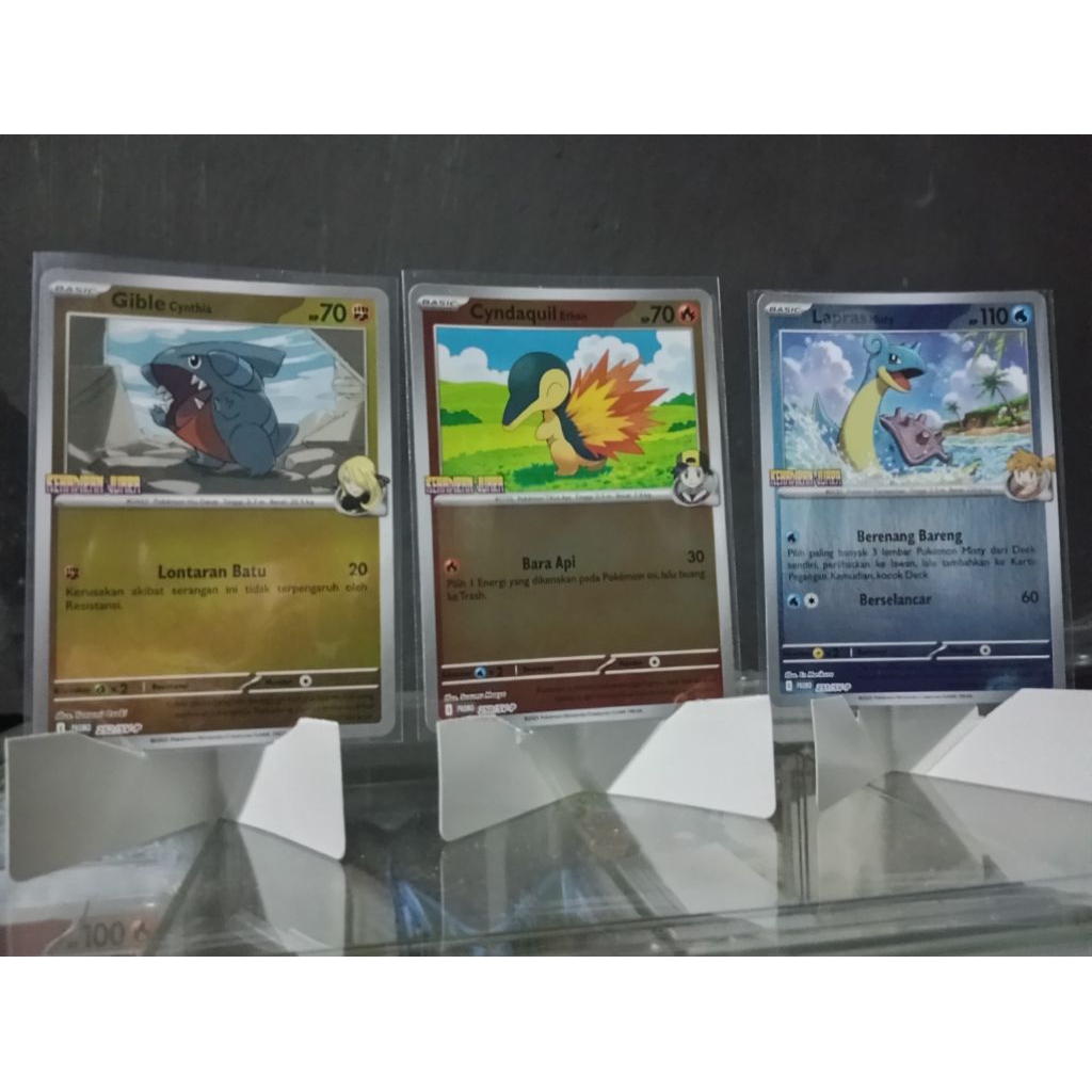 Kartu promo Kehadiran Juara Pokemon